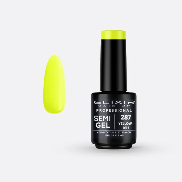 Φωτογραφία προϊόντος: Elixir Ημιμόνιμο βερνίκι 15ml 287 (Yellowish)
