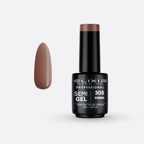 Φωτογραφία προϊόντος: Elixir Ημιμόνιμο βερνίκι 15ml 305 (Sienna)