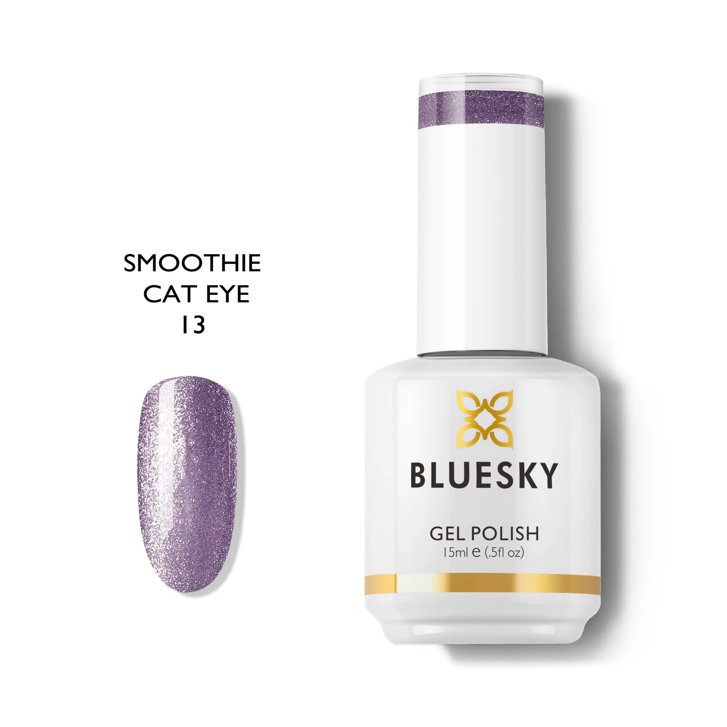 Φωτογραφία προϊόντος: Bluesky Gel Polish Smoothie Cat Eye 13 15ml