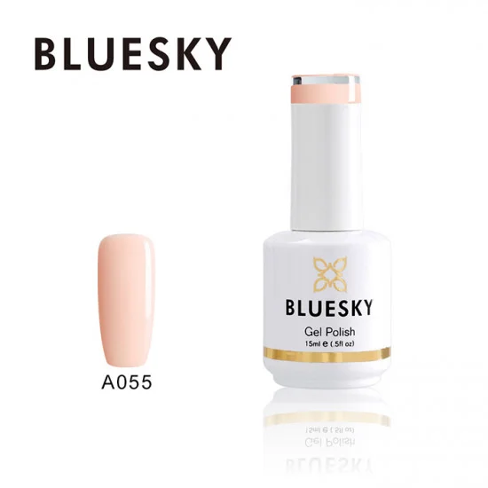 Φωτογραφία προϊόντος: Bluesky Hμιμόνιμο Bερνίκι Natural A055P Soft Pink15ml