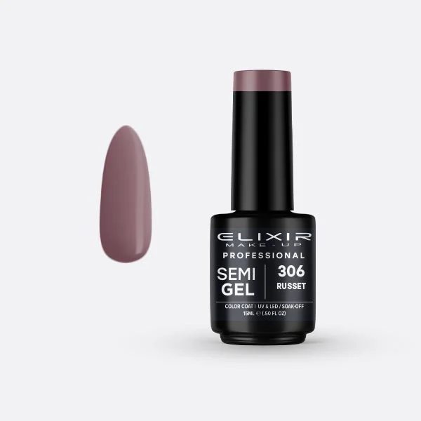 Φωτογραφία προϊόντος: Elixir Ημιμόνιμο βερνίκι 15ml 306 (Russet)