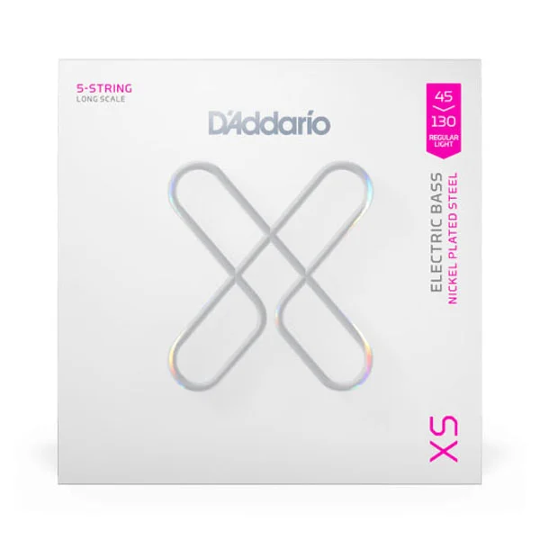 Φωτογραφία προϊόντος: Daddario D'Addario XSB45130 - Σετ Χορδών 5χορδου Ηλεκτρικού Μπάσου 45-130
