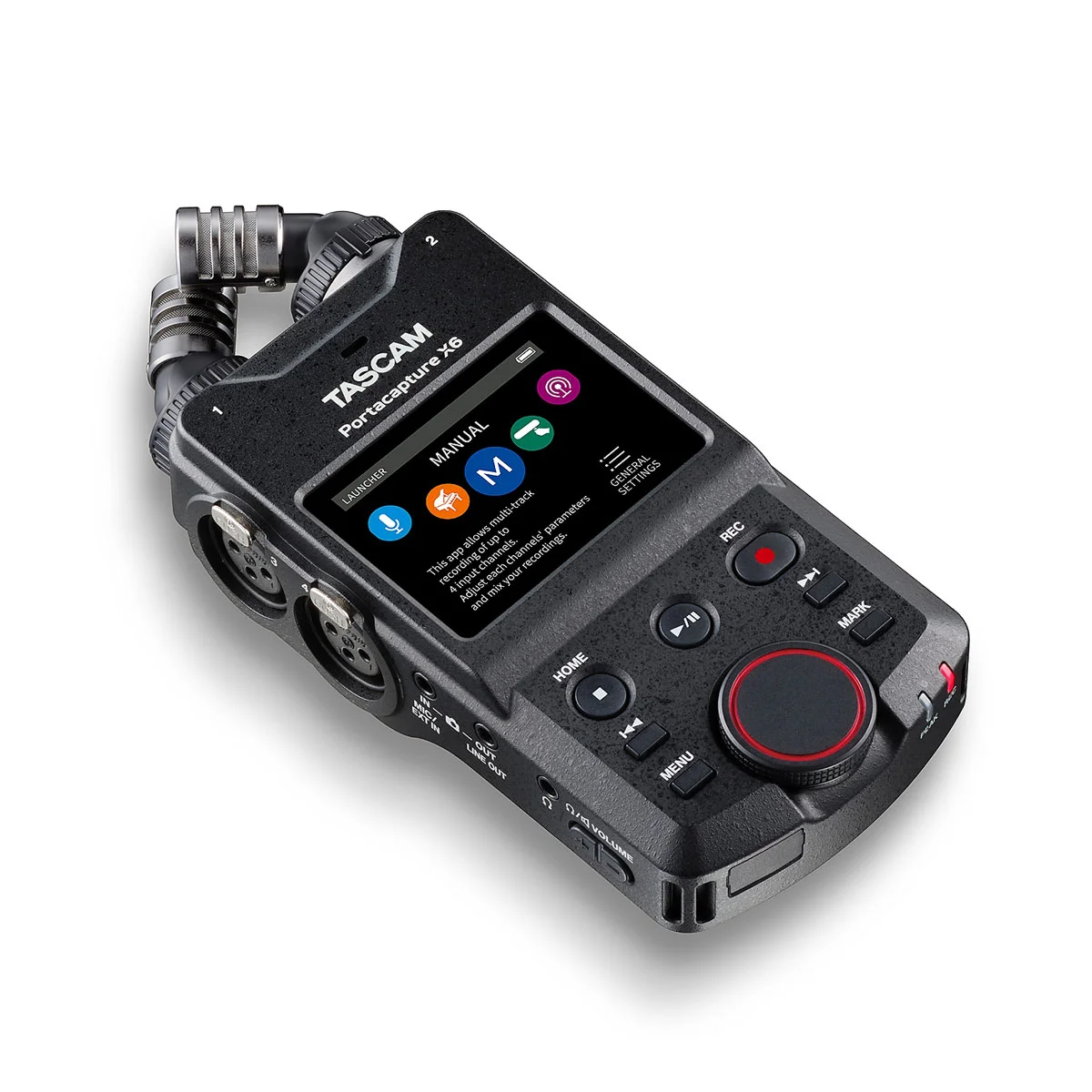 Φωτογραφία προϊόντος: Tascam Portacapture X6 - Φορητή πολυκάναλη ψηφιακή συσκευή εγγραφής