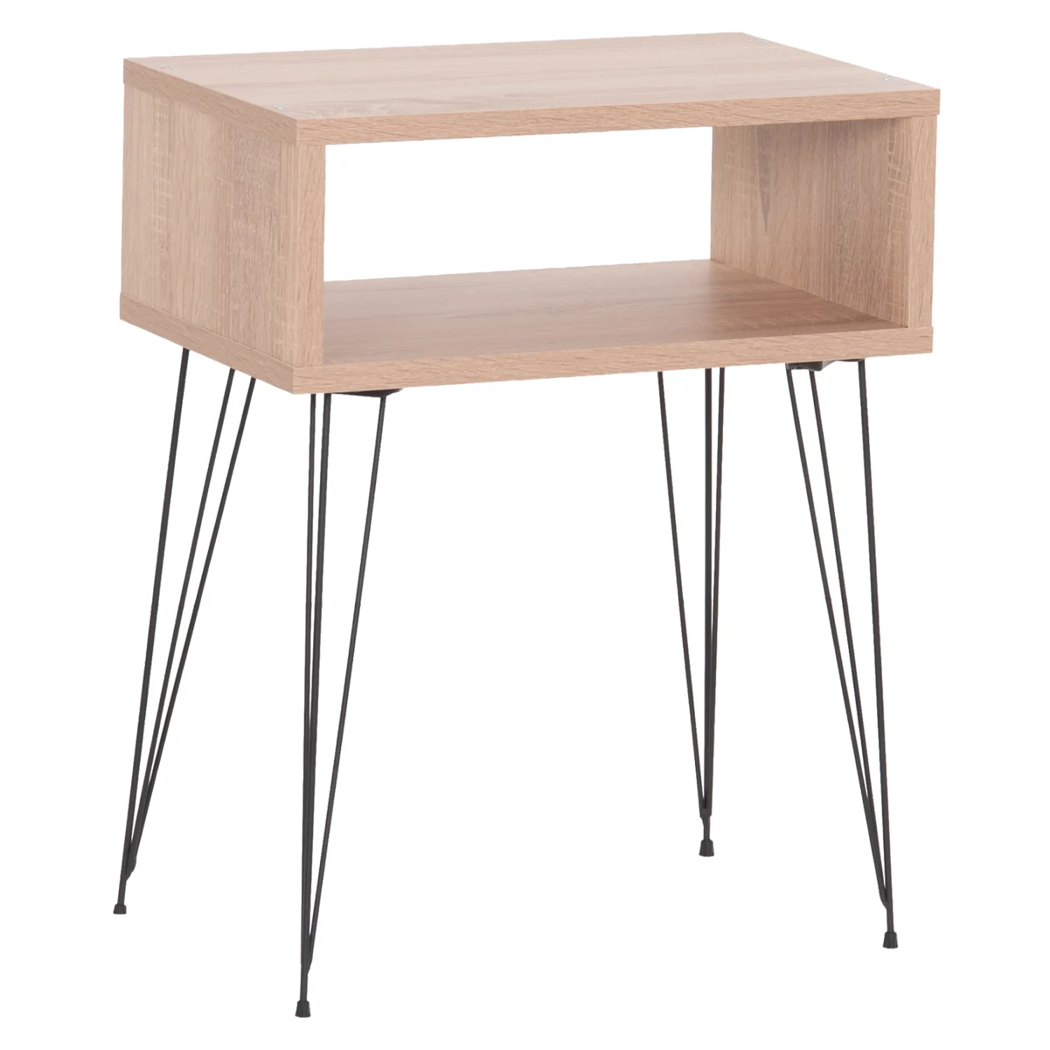 Φωτογραφία προϊόντος: b2b markt ΚΟΜΟΔΙΝΟ TODD HM18184.03 ΜΕΛΑΜΙΝΗ SONAMA ΞΥΛΟΥ-ΜΕΤΑΛ.ΜΑΥΡΑ ΠΟΔΙΑ 46x30x59Υεκ.