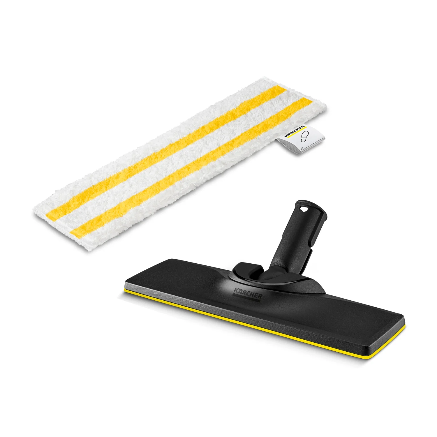 Φωτογραφία προϊόντος: Karcher Floor nozzle set EasyFix σετ πανάκι και πέλμα για ατμοκαθαριστή