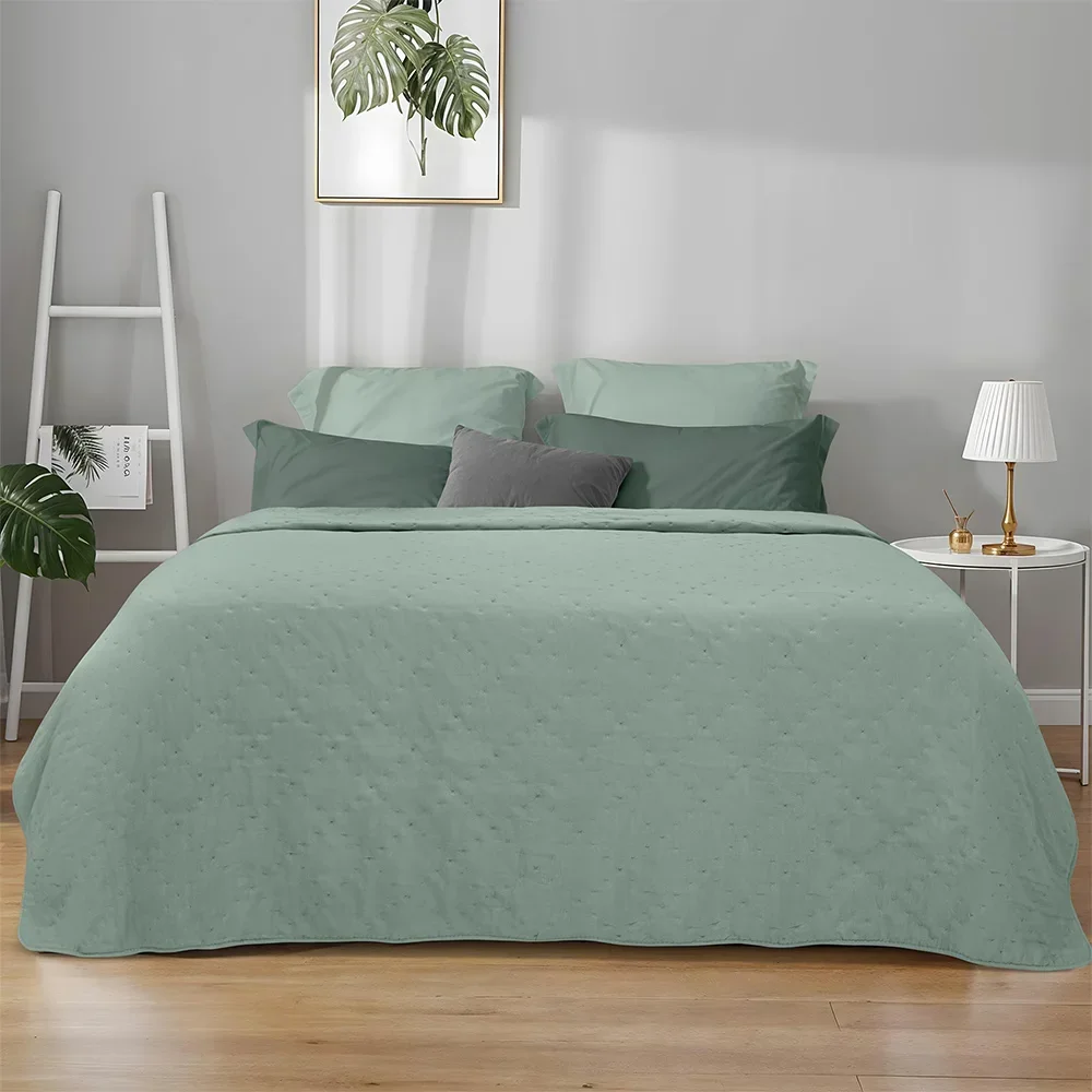 Φωτογραφία προϊόντος: LinoHome LINO ΚΟΥΒΕΡΛΙ LIPE GREEN 220X240
