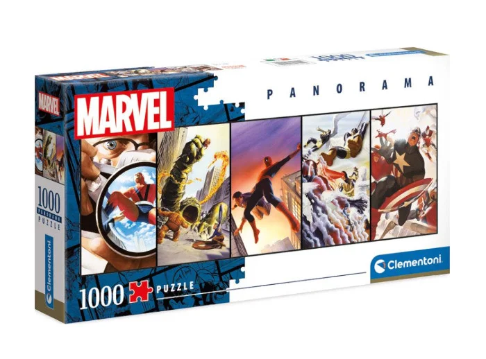 Φωτογραφία προϊόντος: Clementoni Παζλ Marvel Comics Panorama Panels (1000 κομμάτια)