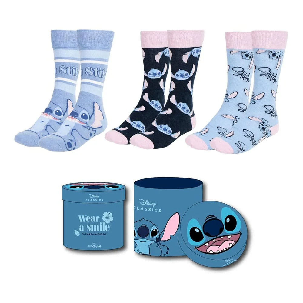Φωτογραφία προϊόντος: Cerdá Lilo & Stitch Socks 3-Pack 36-43