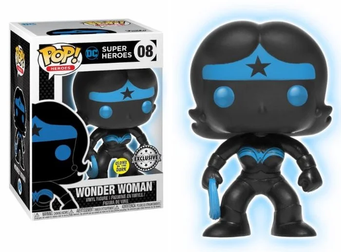 Φωτογραφία προϊόντος: Wonder Woman Silhouette GITD (LE Vinyl Funko POP!)