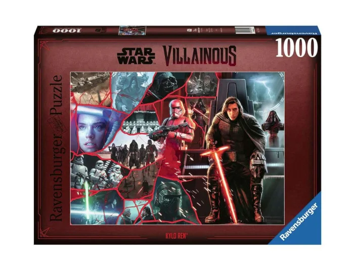 Φωτογραφία προϊόντος: Ravensburger Star Wars Villainous Jigsaw Puzzle Kylo Ren (1000 pieces)