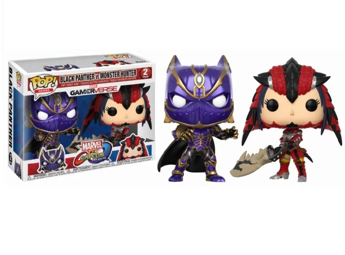 Φωτογραφία προϊόντος: Black Panther vs Monster Hunter (2-Pack Vinyl Funko POP!)