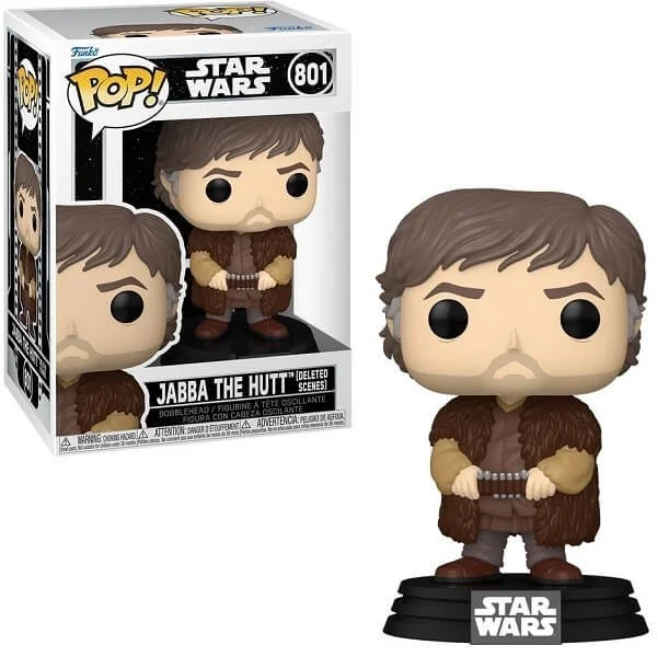 Φωτογραφία προϊόντος: Funko POP Movies Star Wars - Jabba the Hutt (Deleted Scenes) 801 Bobble-Head