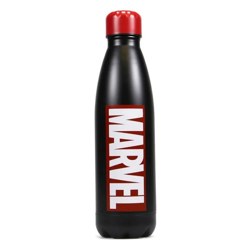 Φωτογραφία προϊόντος: HMB Marvel Μεταλλικό Μπουκάλι Θερμός - 500ml Μαύρο