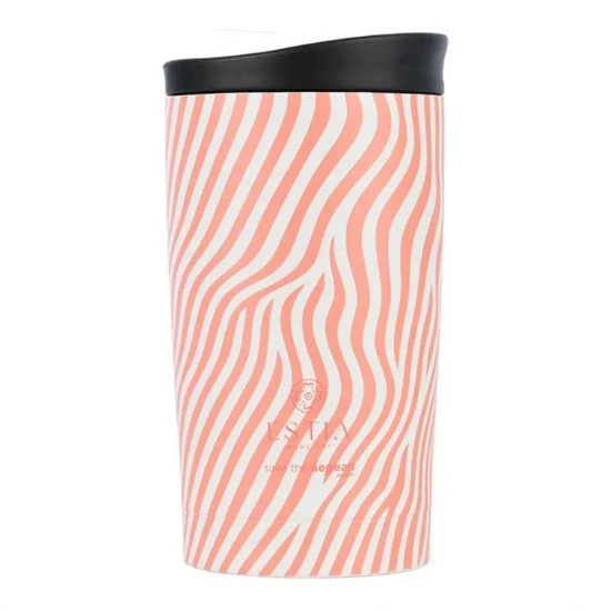 Φωτογραφία προϊόντος: Estia Home Art Estia Travel Mug Save The Aegean Ποτήρι Θερμός Ανοξείδωτο BPA Free 350ml Soft Ripple 01-31893