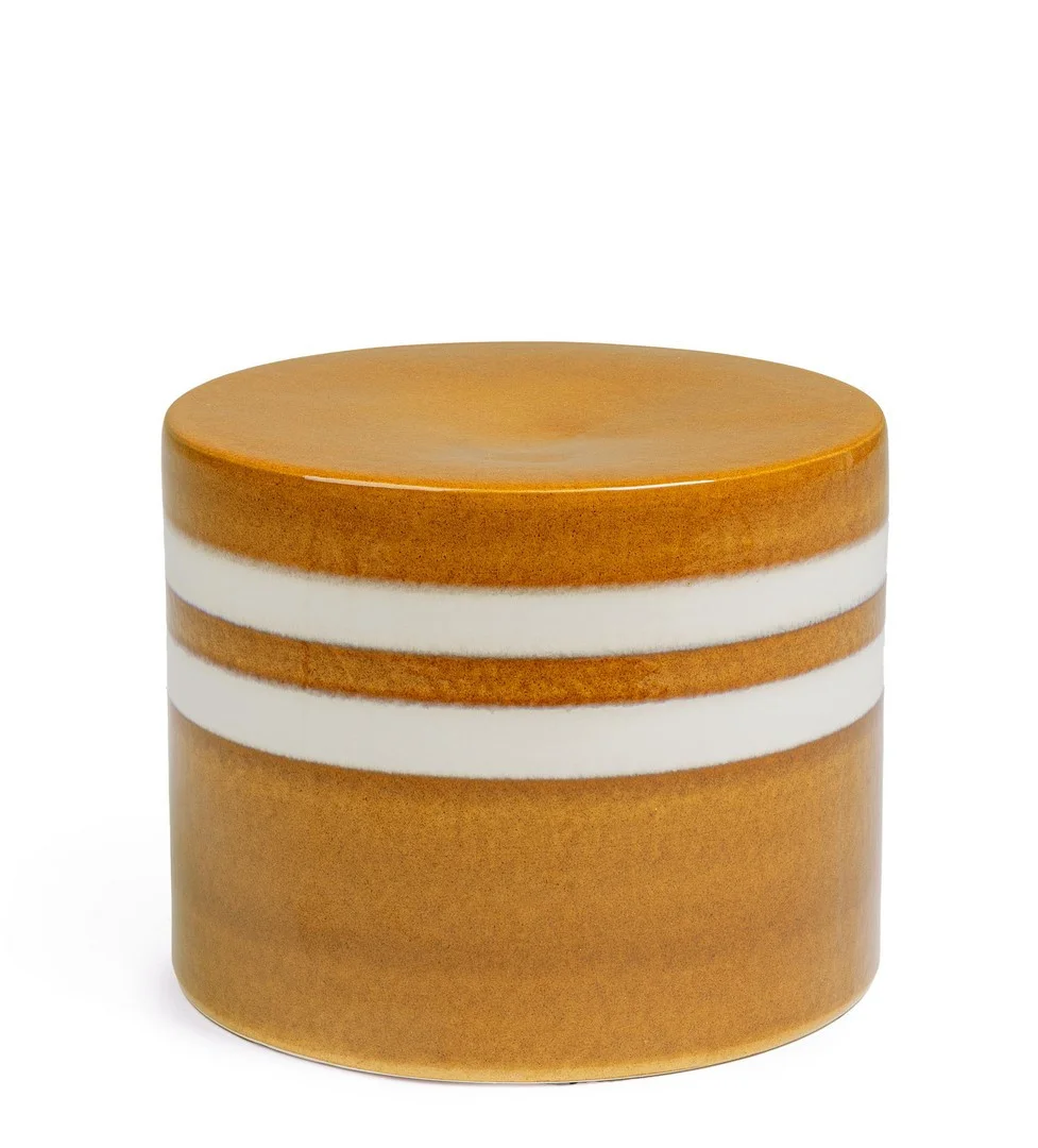 Φωτογραφία προϊόντος: Τραπεζάκι Coffee Table "Zalem" Ro Brown White H Φ42x34h (Bizzotto) (BZ-0740070)