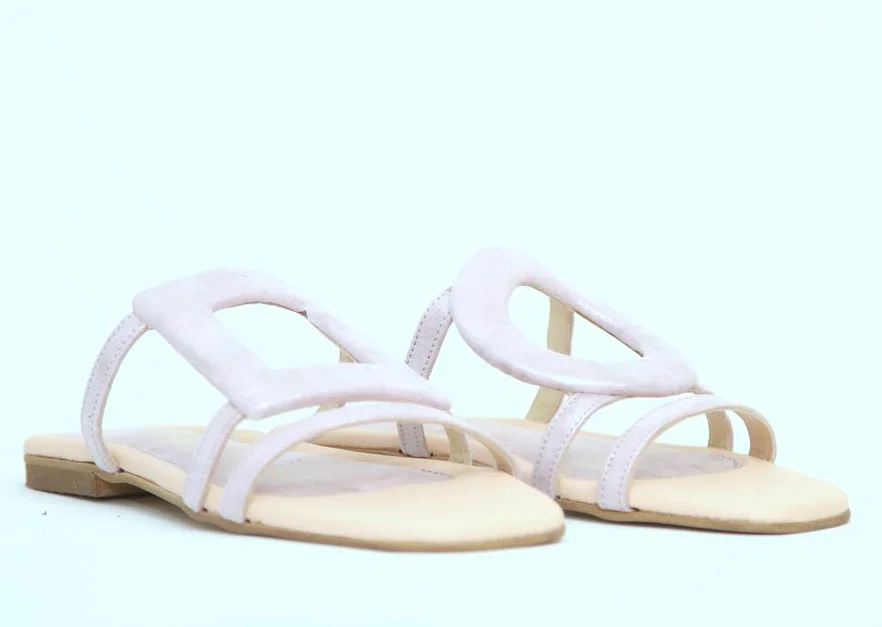 Φωτογραφία προϊόντος: Anteos Shoes 25358 Γυναικεία σανδάλια από Δέρμα σε Λιλά - Μπεζ χρώμα