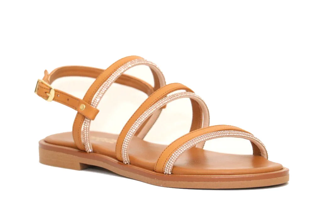 Φωτογραφία προϊόντος: Anteos Shoes Γυναικεία Σανδάλια Anteos 22373 Ταμπά Δέρμα