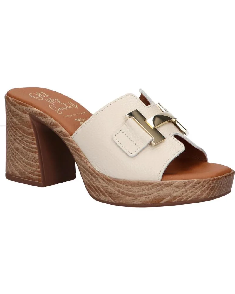 Φωτογραφία προϊόντος: Oh! my Sandals Γυναικεία δερμάτινα Πέδιλα Oh My Sandals 5635 Tigre Doya Hielo
