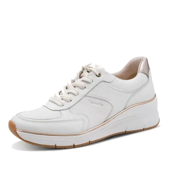 Φωτογραφία προϊόντος: Tamaris 1-23764-43-1A9 Γυναικεία Sneakers από Δέρμα σε Λευκό χρώμα