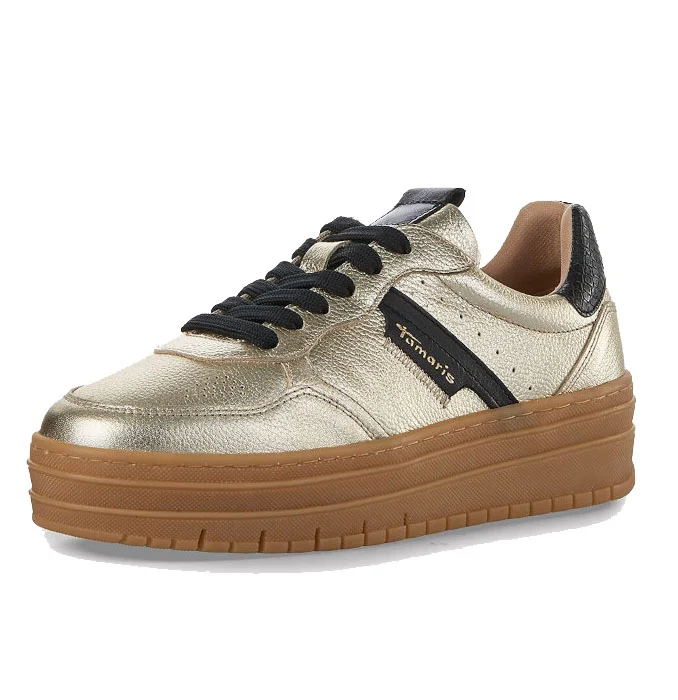 Φωτογραφία προϊόντος: Tamaris Low Top Γυναικείο Sneaker 1-23773-43-942 σε Χρυσό χρώμα