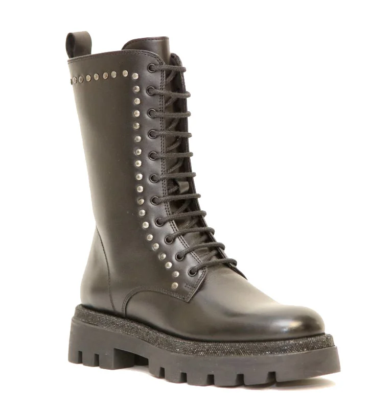 Φωτογραφία προϊόντος: Anteos Shoes Anteos Mode 2145 Γυναικεία Μποτάκια από δέρμα σε Μαύρο χρώμα με ζεστή Εσωτερική επένδυση