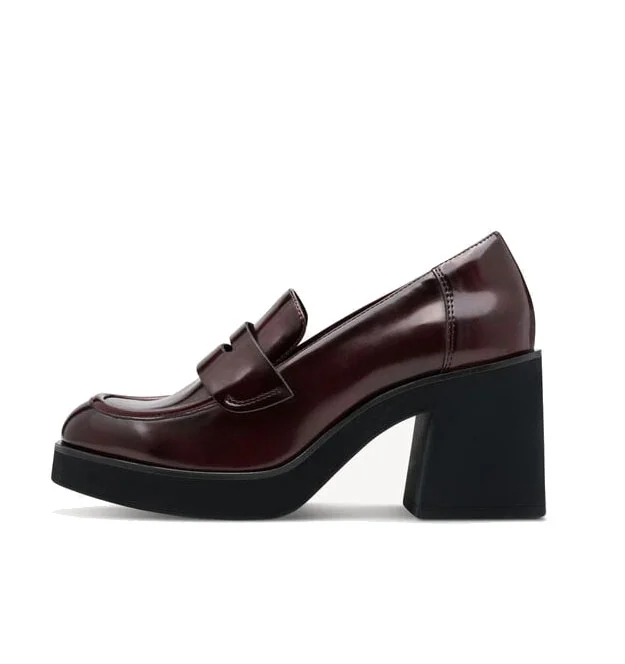 Φωτογραφία προϊόντος: Tamaris 1-24410-45-537 Γυναικεία Loafers από Eco σε Μπορντό χρώμα