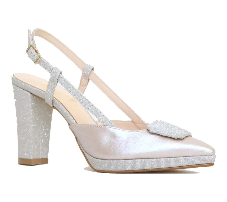 Φωτογραφία προϊόντος: Ellen Shoes Γυναικεία Γόβα 84511 από Eco σε Σαμπανιζέ - Πέρλα χρώμα