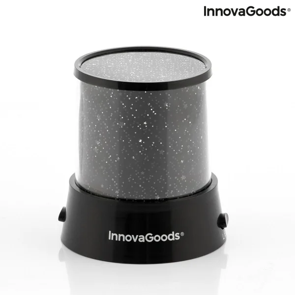 Φωτογραφία προϊόντος: InnovaGoods Περιστρεφόμενο Παιδικό Φωτιστικό Projector με Προβολή Αστεριών Vezda