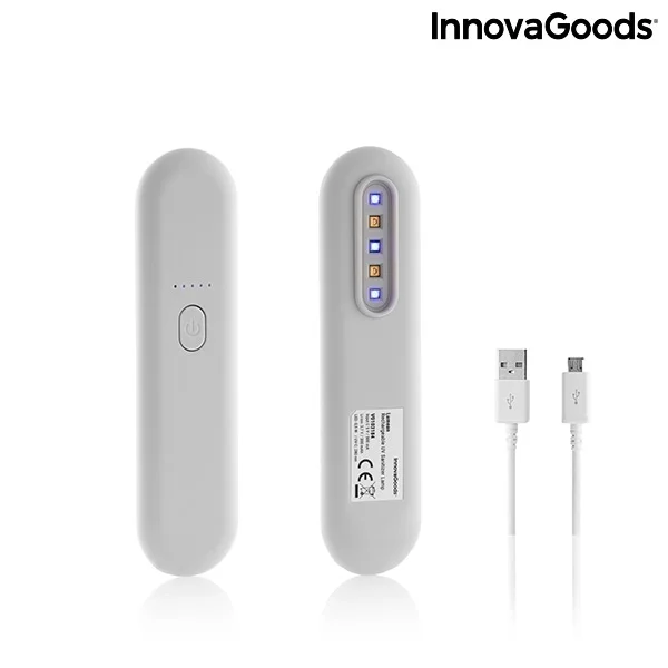 Φωτογραφία προϊόντος: InnovaGoods Lumean UV Φορητή Λάμπα Απολύμανσης Αποστείρωσης (V0103184)