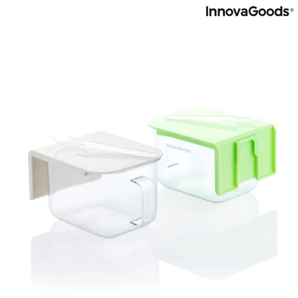 Φωτογραφία προϊόντος: InnovaGoods Κουτί Ζάχαρη / Καφέ με Καπάκι Πλαστικό 2τμχ