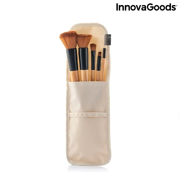 Φωτογραφία προϊόντος: InnovaGoods Σετ με Πινέλα Μακιγιάζ από Συνθετική Τρίχα 5τμχ