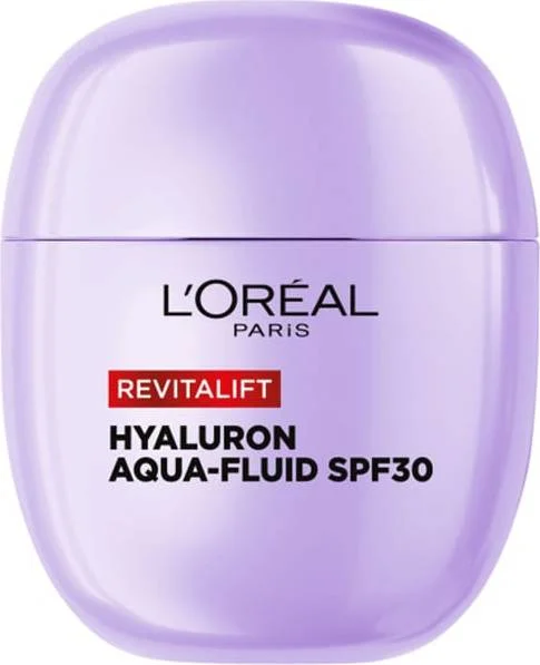 Φωτογραφία προϊόντος: L'Oreal Paris Revitalift Filler Aqua-Fluid SPF30 Λεπτόρρευστη Κρέμα Προσώπου 40ml
