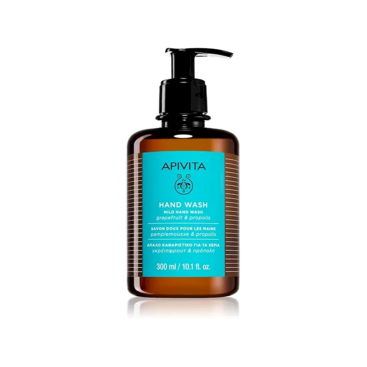 Φωτογραφία προϊόντος: Apivita,Apivita Body care,Apivita Hand creams Apivita Hand Wash Grapefruit & Propolis Απαλό Καθαριστικό για τα Χέρια με Γκρέιπφρουτ & Πρόπολη, 300ml
