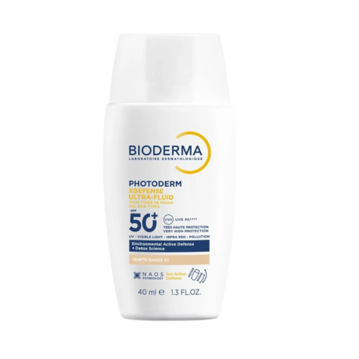 Φωτογραφία προϊόντος: Bioderma,Bioderma Photoderm Bioderma Photoderm XDefense Ultra-Fluid SPF50+ Απόχρωση 01 40ml