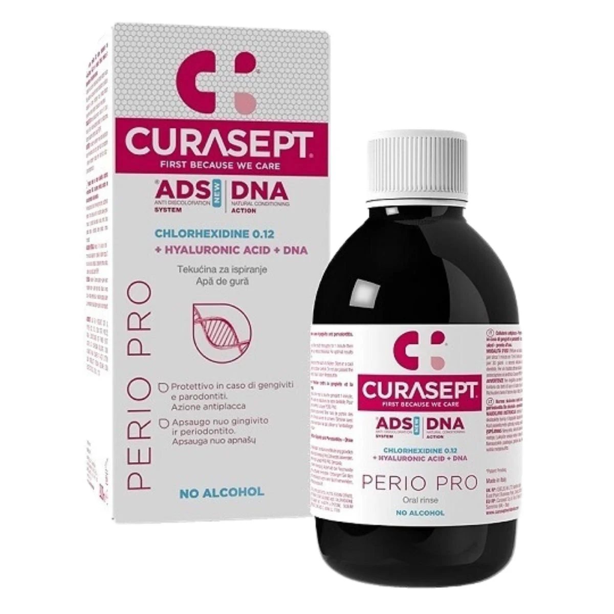 Φωτογραφία προϊόντος: Curaprox,Curaprox Mouthwashes Curaprox Curasept ADS Perio 212 Mouthwash 200ml