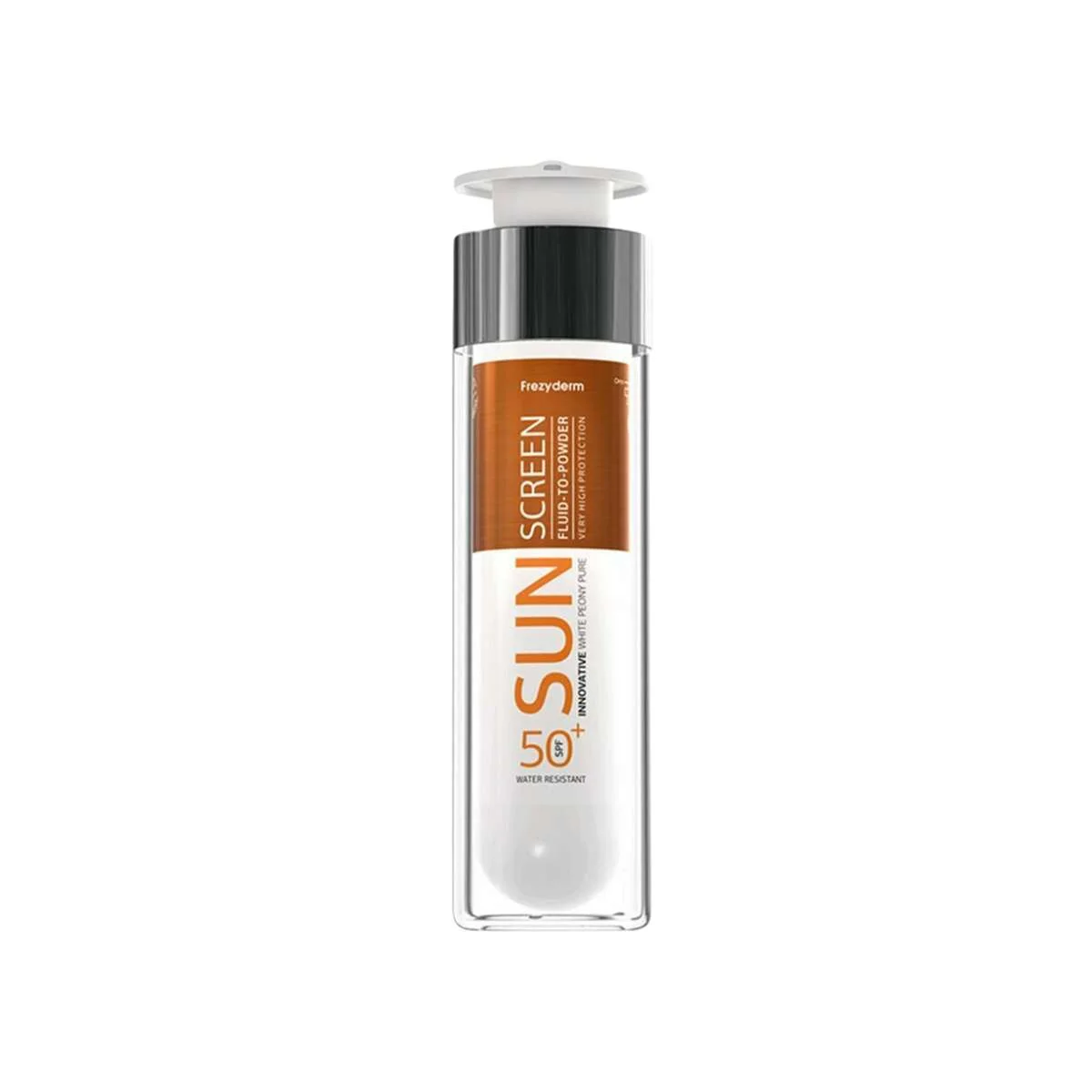 Φωτογραφία προϊόντος: Frezyderm,Frezyderm Sun Screen Frezyderm Sun Screen Fluid-To-Powder Αντηλιακό Προσώπου SPF50+ 50ml
