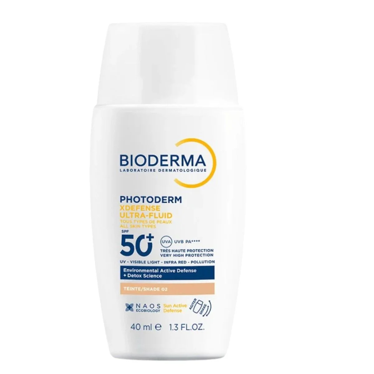 Φωτογραφία προϊόντος: Bioderma,Bioderma Photoderm Bioderma Photoderm XDefense Ultra-Fluid Αντιηλιακό Προσώπου με Χρώμα SPF50+ Απόχρωση 02 40ml