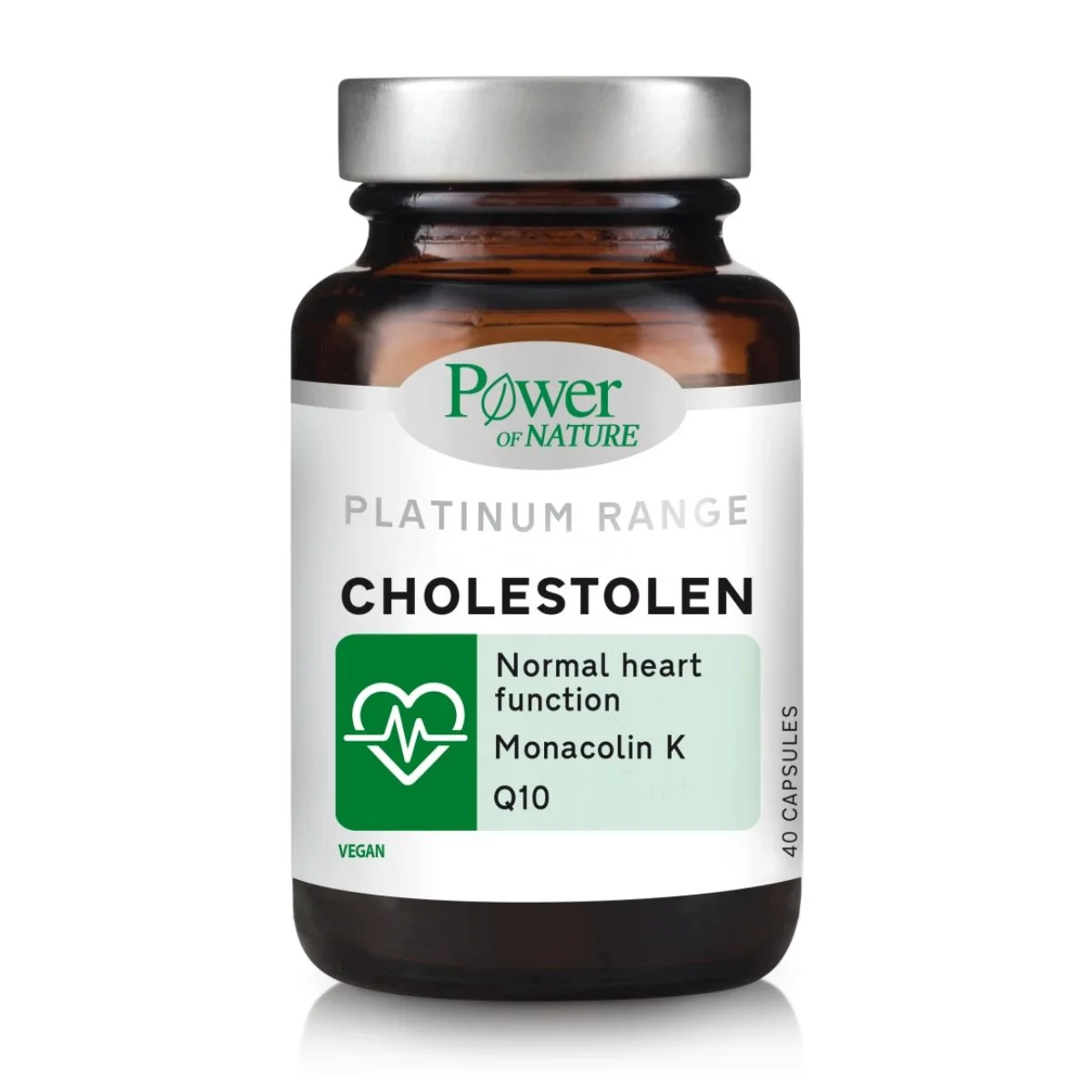 Φωτογραφία προϊόντος: Power Health,Power Health Cardiovascular Support Power Of Nature Platinum Range Cholestolen Red Yeast Rice Q10 Olive Leaf 40 κάψουλες