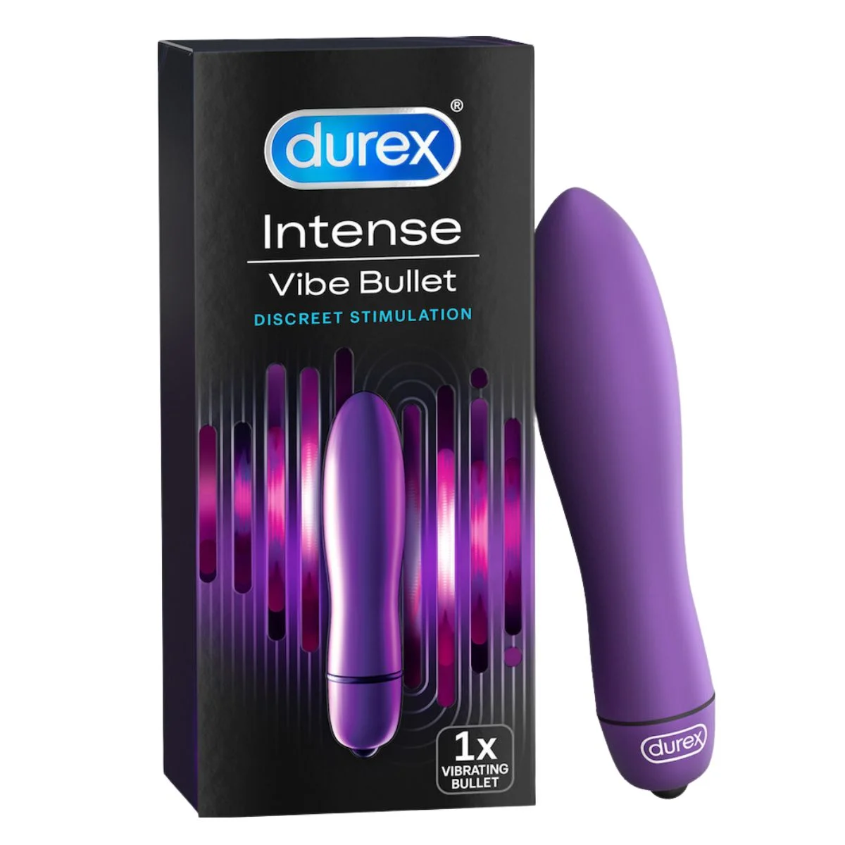 Φωτογραφία προϊόντος: Durex,Durex S*x Toys Durex Intense Delight Bullet 9cm Μωβ