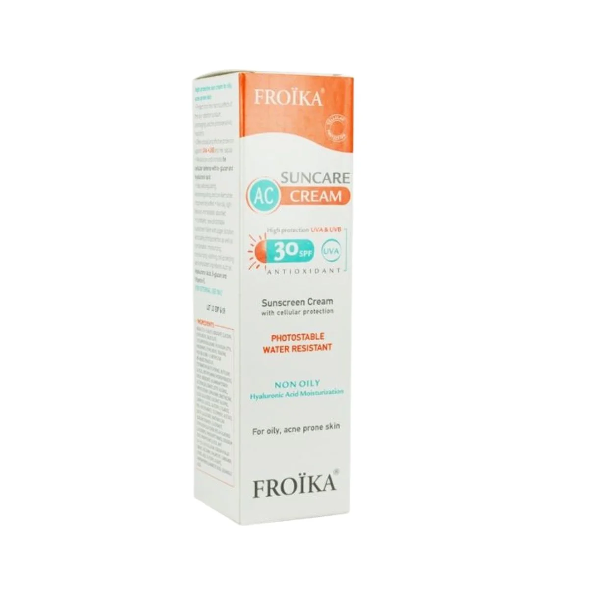 Φωτογραφία προϊόντος: Froika,Froika AC Line Froika AC Αντηλιακή Προσώπου για Ακνεϊκό Δέρμα SPF30 40ml