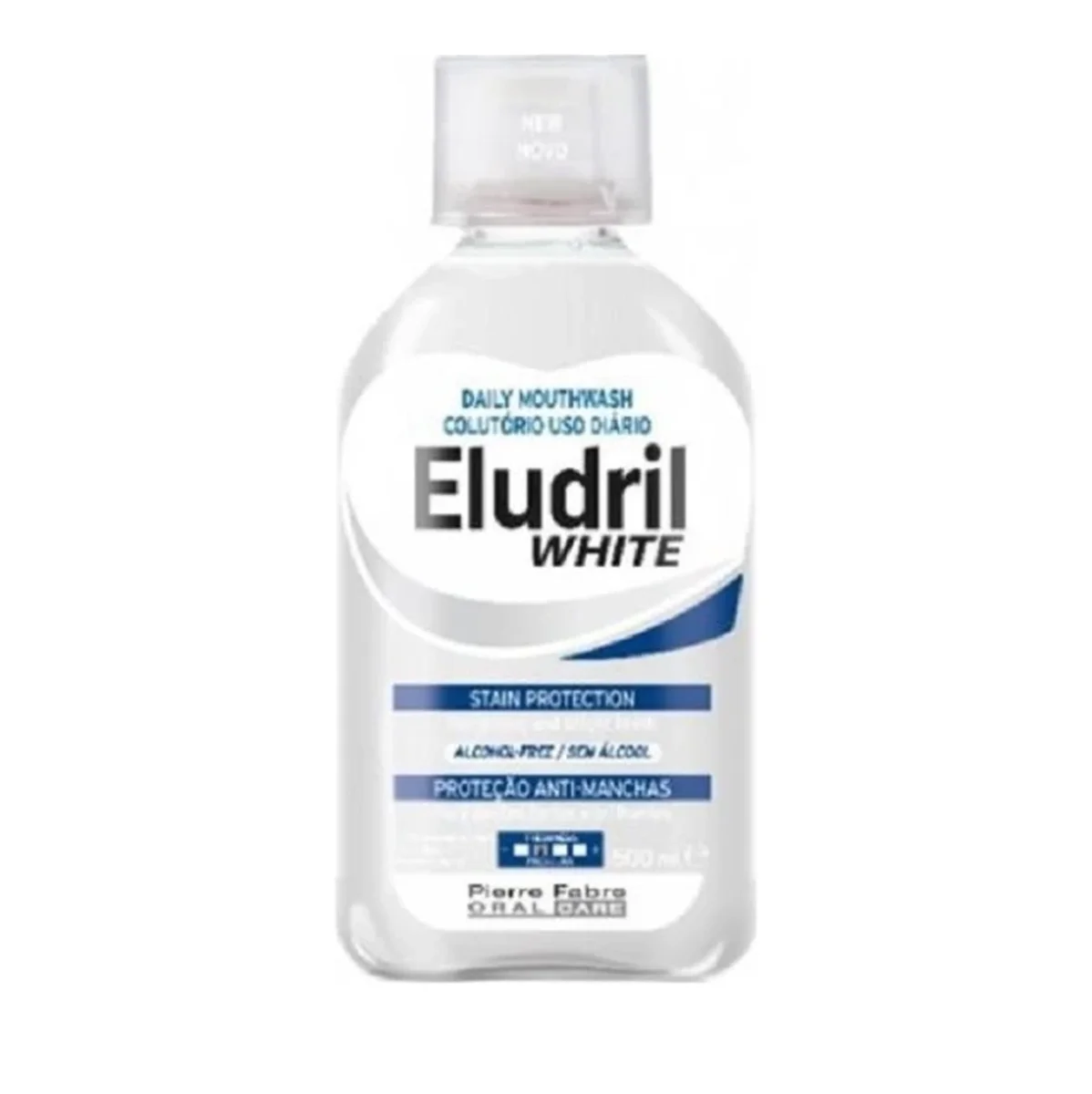 Φωτογραφία προϊόντος: Elgydium,Elgydium Mouthwashes Elgydium Eludril White Στοματικό Διάλυμα για Λεύκανση 500ml