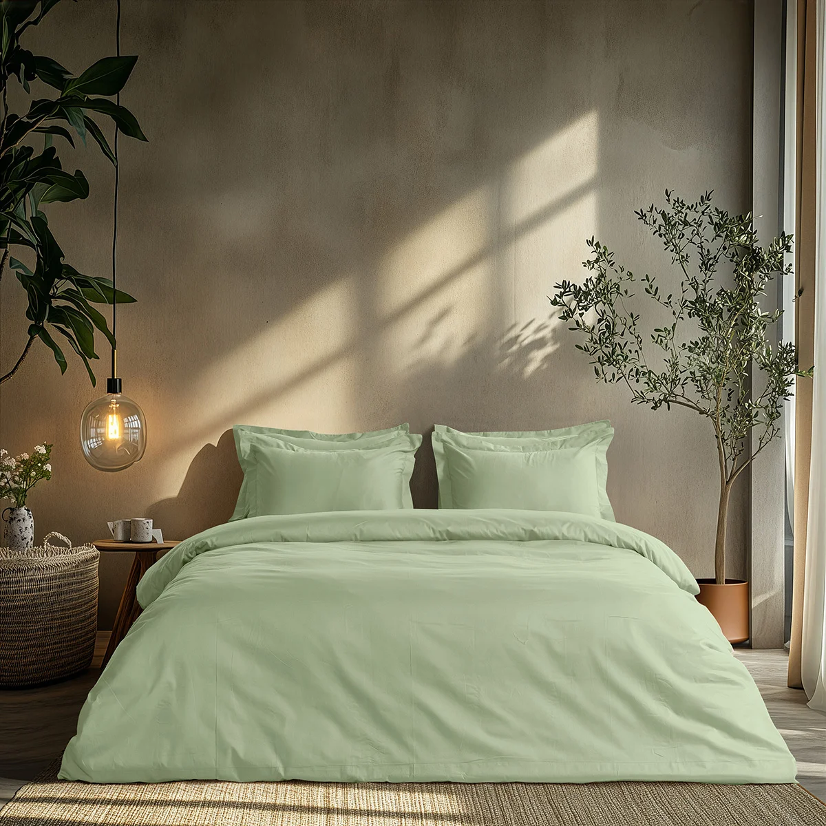 Φωτογραφία προϊόντος: Beauty Home Σετ παπλωματοθήκη υπέρδιπλη Art 1700 Harmony 230x250 Βεραμάν