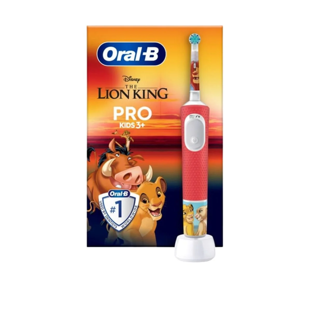 Φωτογραφία προϊόντος: Oral-B,Oral-B Ηλεκτρικές Οδοντόβουρτσες Oral-B Pro Kids Electric Toothbrush The Lion King 3y+ 1τμχ
