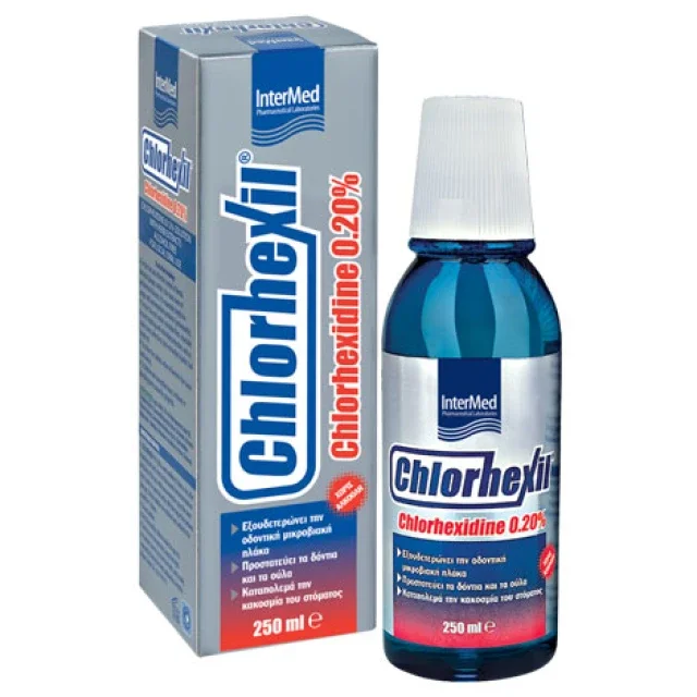 Φωτογραφία προϊόντος: Intermed,Intermed Chlorhexidine Products Intermed Chlorhexil 0.20% Στοματικό Διάλυμα, 250ml