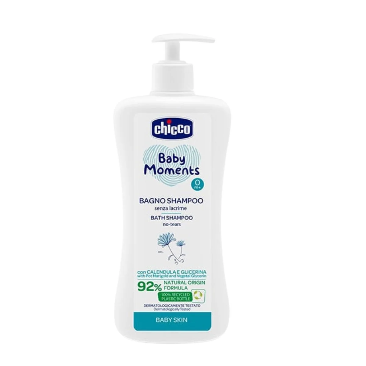 Φωτογραφία προϊόντος: Chicco,Chicco Καθημερινή Υγιεινή Chicco Baby Moments Αφρόλουτρο- Σαμπουάν 0m+ 500ml