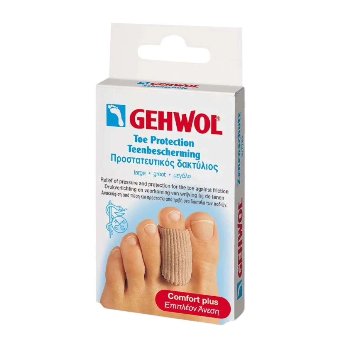 Φωτογραφία προϊόντος: Gehwol,Gehwol Pressure Protection Gehwol Toe Protection Cap Προστατευτικός Δακτύλιος Large 2τμχ
