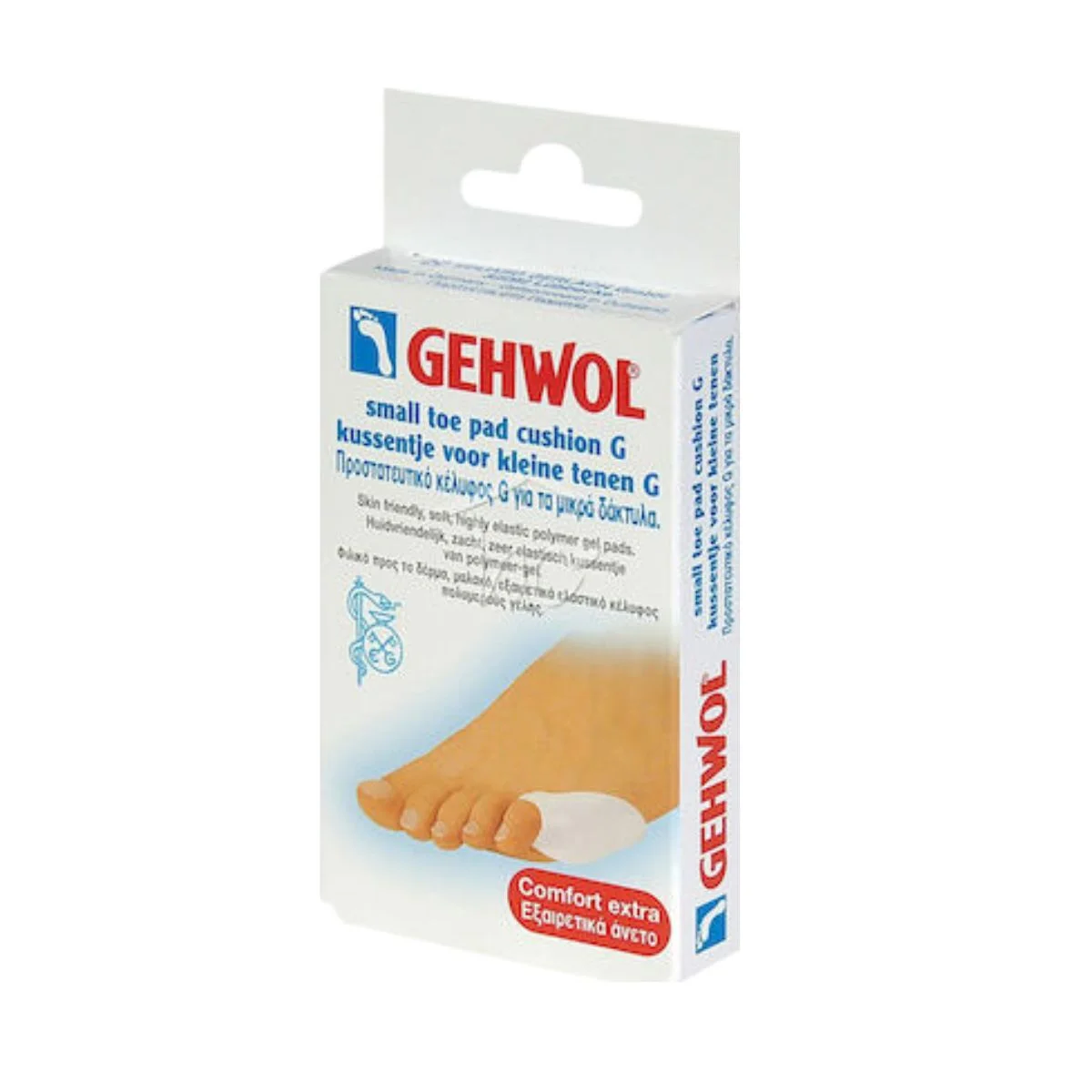 Φωτογραφία προϊόντος: Gehwol,Gehwol Pressure Protection Gehwol Small Toe Pad Cushion G Προστατευτικό Κέλυφος G για τα Μικρά Δάκτυλα 1τμχ