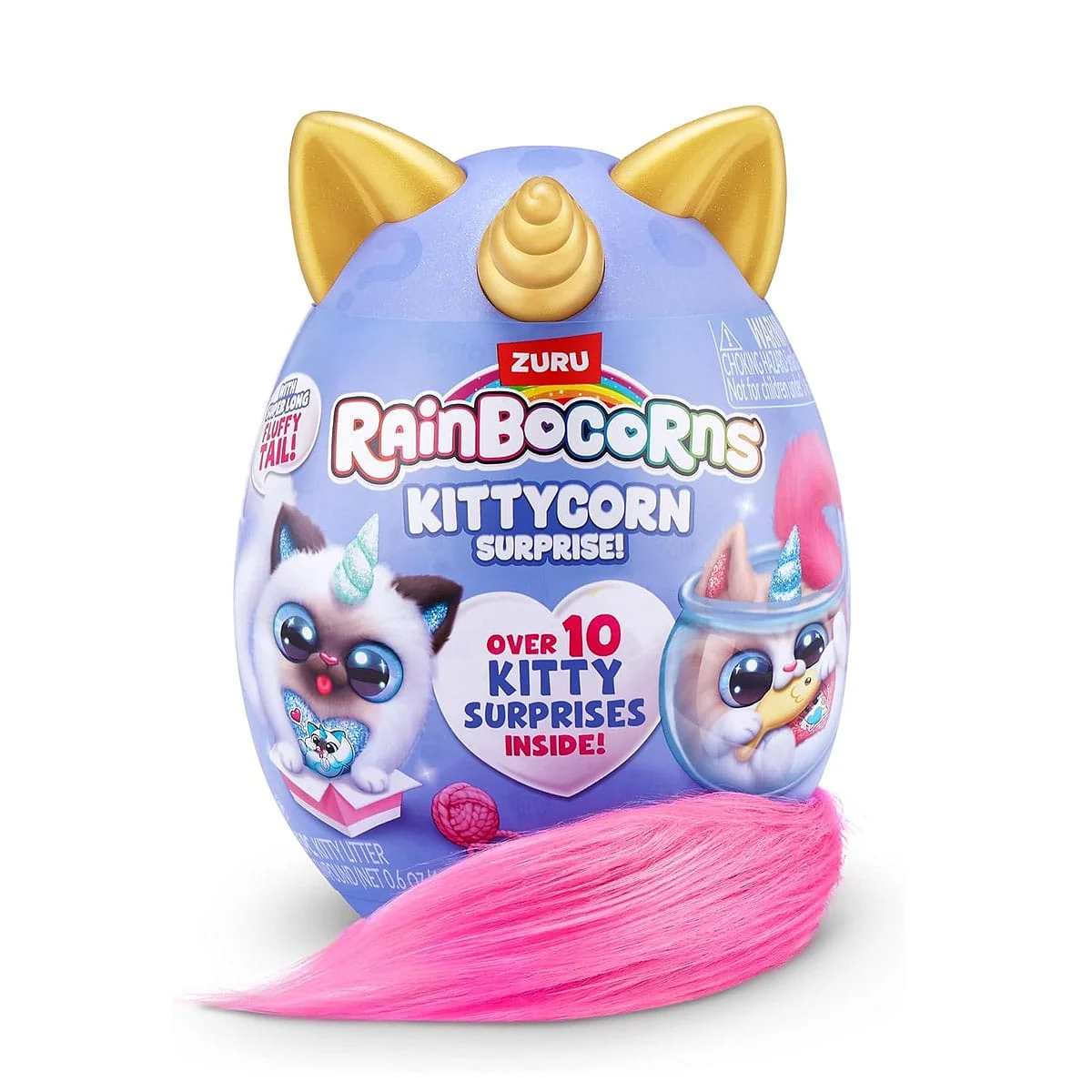 Φωτογραφία προϊόντος: Λούτρινο σε Αυγό Zuru Rainbocorns Kittycorn Surprise με ουρά Series 3