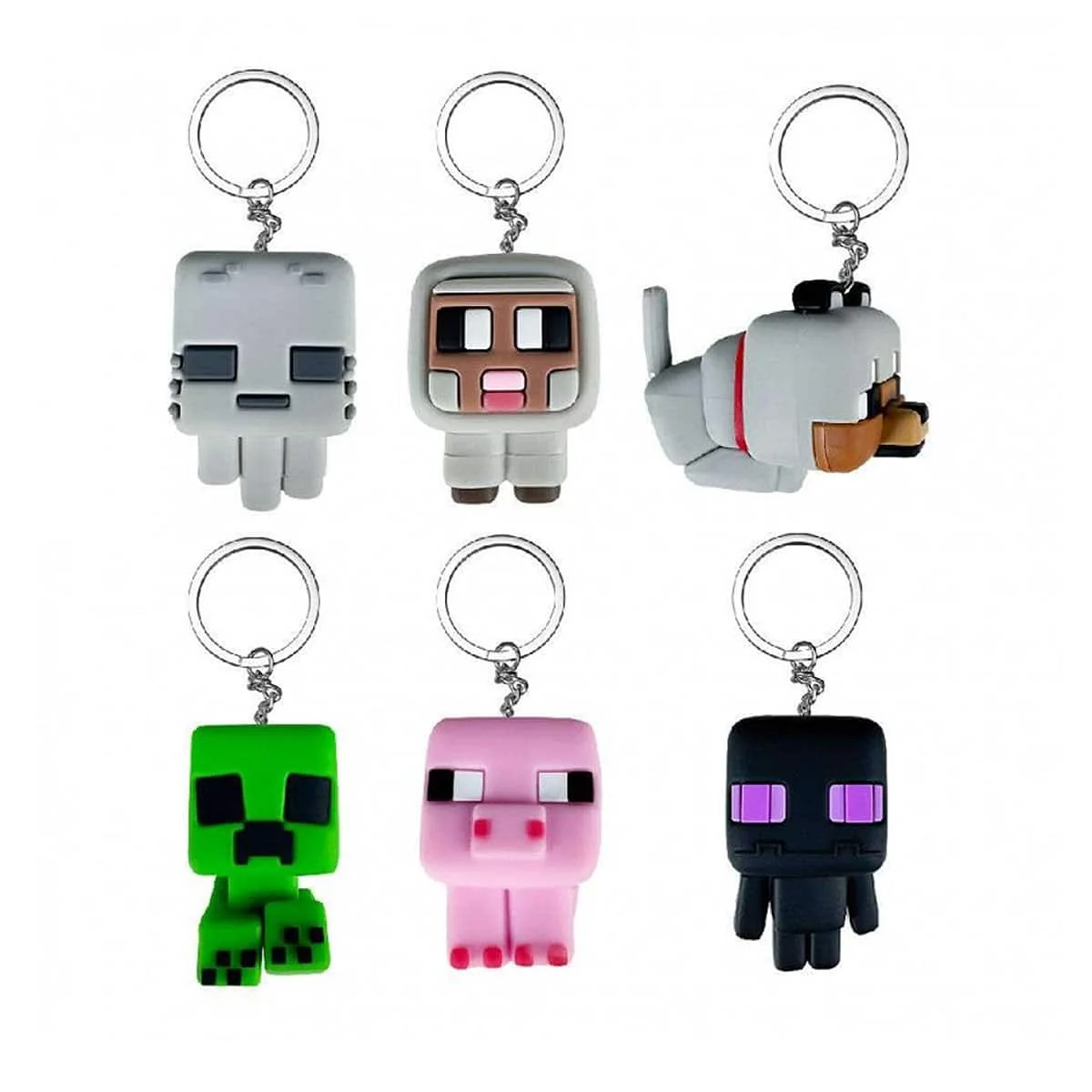 Φωτογραφία προϊόντος: Just Toys Μπρελόκ Rubber Minecraft σε Surprise Ball (6 σχέδια)