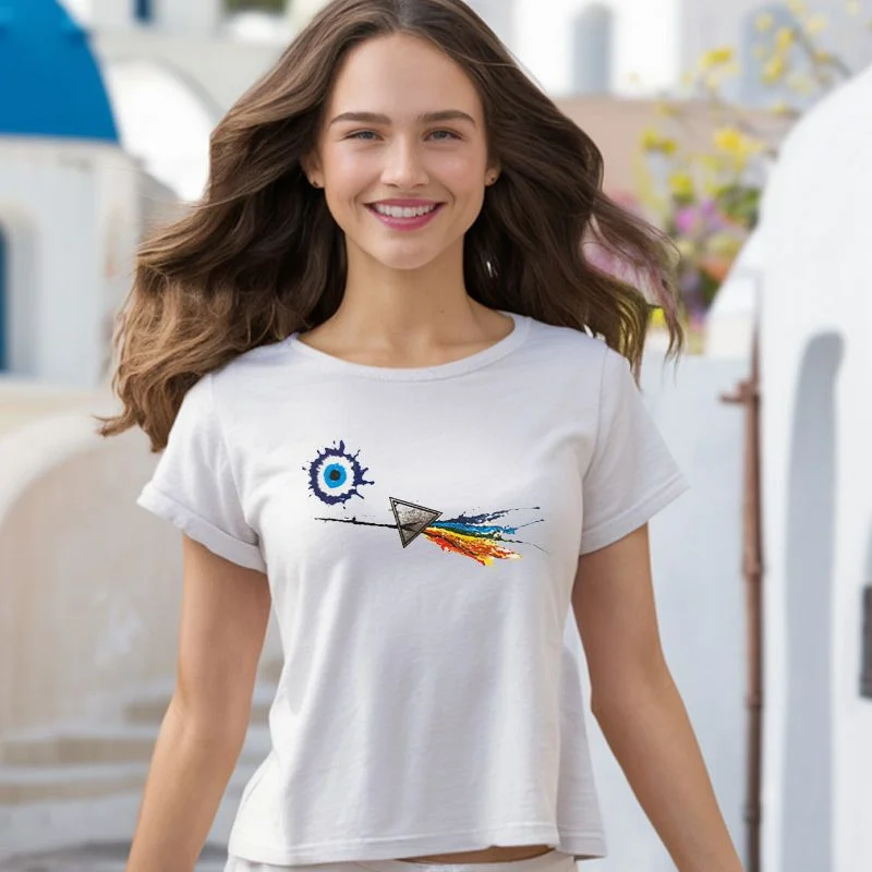 Φωτογραφία προϊόντος: Prime T-Shirt Γυναικείο με σχέδιο Μάτι 554